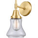 Caden LED 6 inch Satin Gold Sconce Wall Light