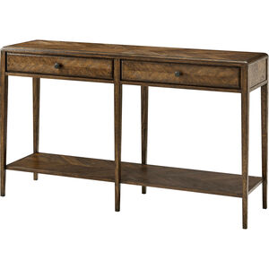 Nova 56.5 X 16 inch Dusk Console Table, Two Frieze Drawers