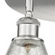 Conesus 3 Light 17.75 inch Satin Nickel Flush Mount Ceiling Light