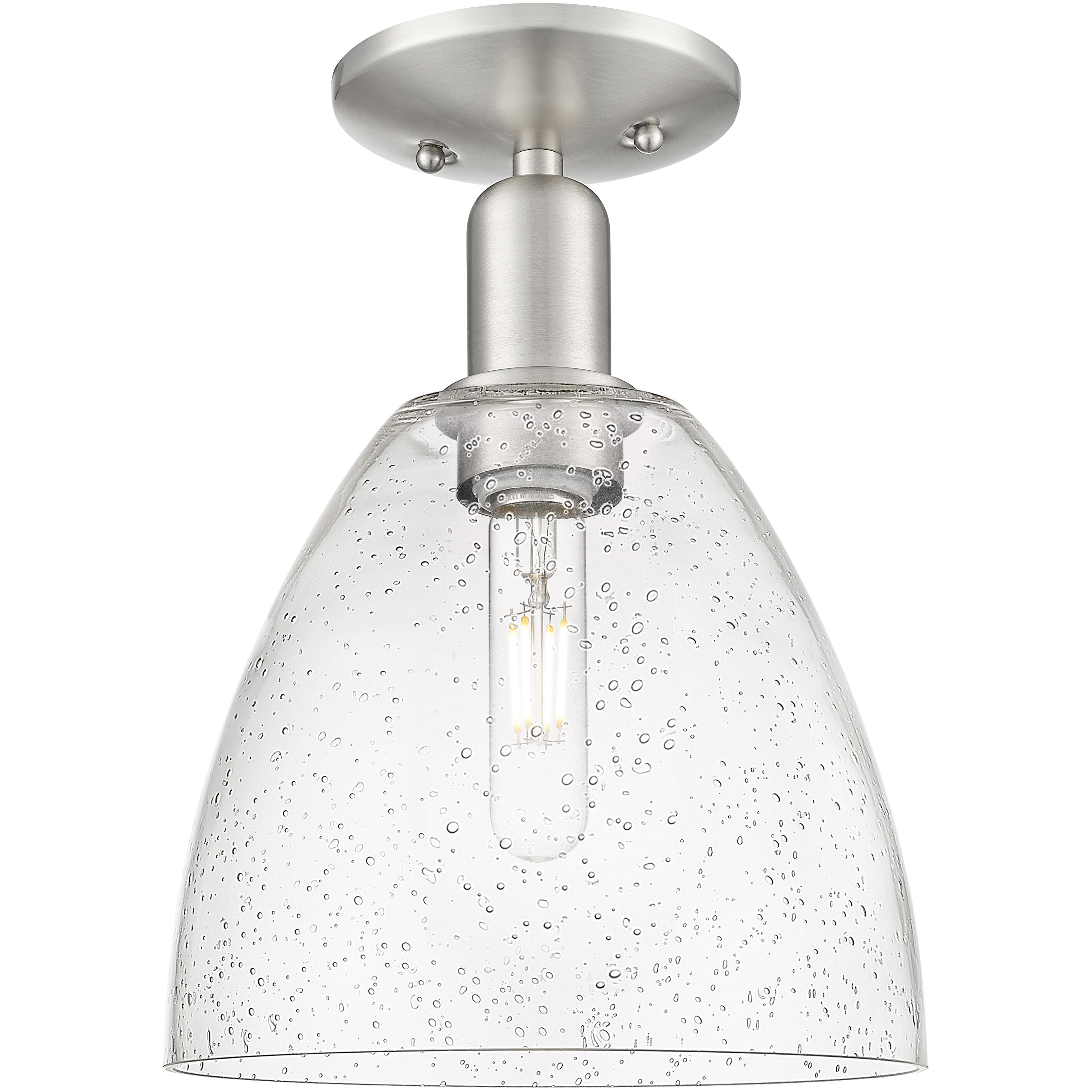 Arcadia Bristol 1 Light 9.00 inch Semi-Flush Mount