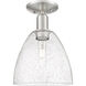 Arcadia Bristol 1 Light 9.00 inch Semi-Flush Mount