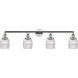 Franklin Restoration Colton 4 Light 42 inch Polished Chrome Bath Vanity Light Wall Light, Franklin Restoration