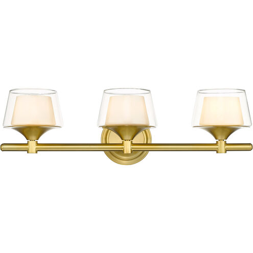 Laguna LED 24 inch Satin Gold Bath Vanity Light Wall Light