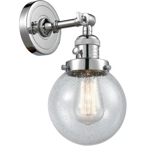 Franklin Restoration Beacon LED 6 inch Polished Chrome Sconce Wall Light, Franklin Restoration