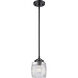 Nouveau Colton LED 6 inch Oil Rubbed Bronze Mini Pendant Ceiling Light, Nouveau