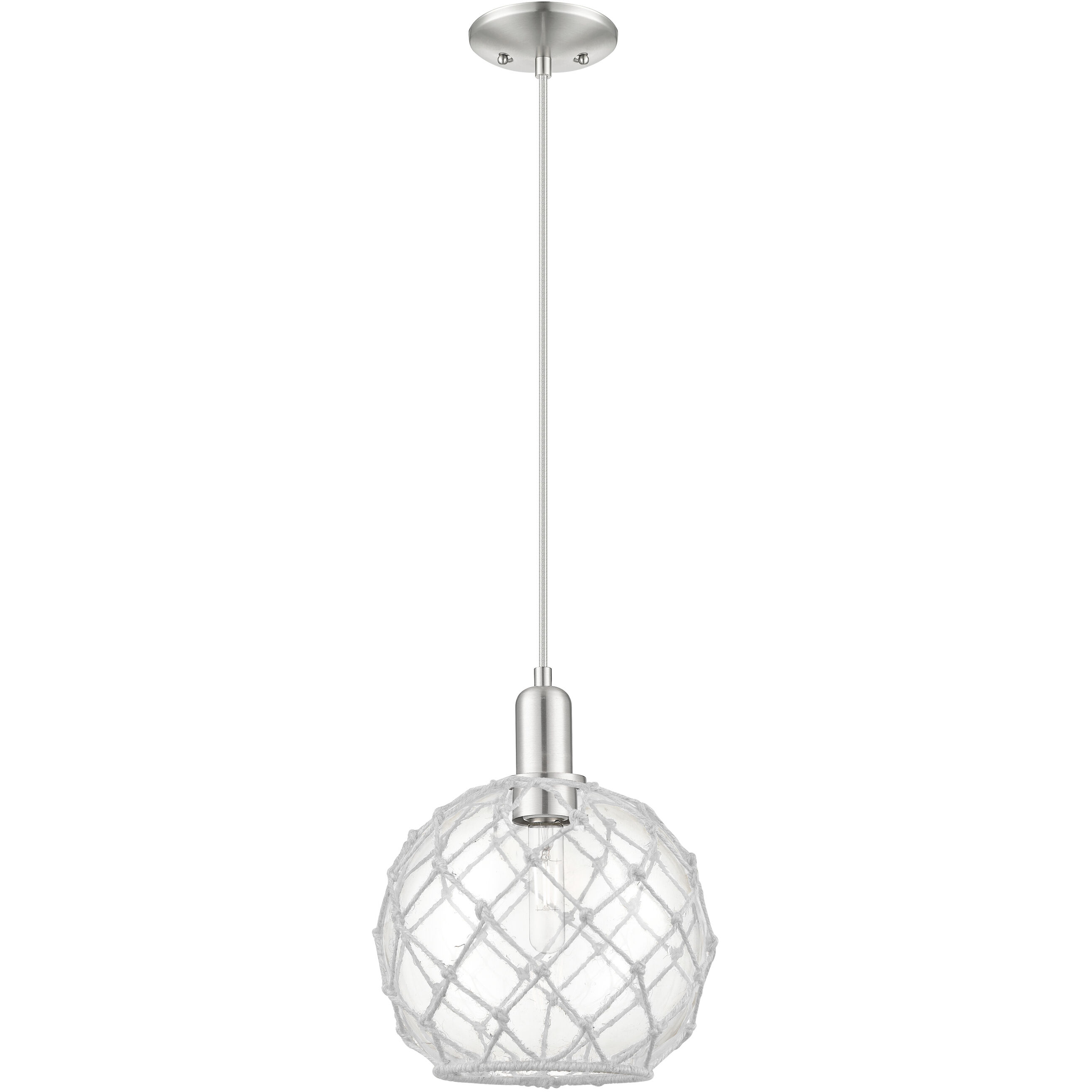 Arcadia Farmhouse Rope 1 Light 10.00 inch Mini Pendant