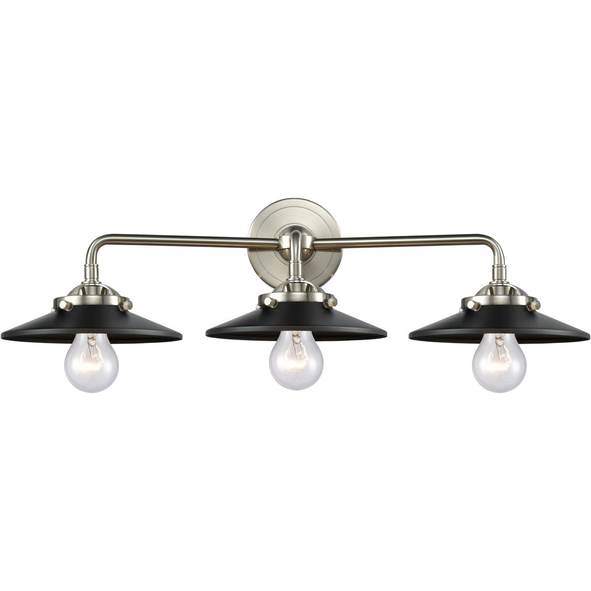 Nouveau Railroad 3 Light 26.00 inch Bathroom Vanity Light