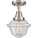 Franklin Restoration Small Oxford 1 Light 7.50 inch Flush Mount