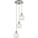 Ballston White Mouchette 3 Light 12.50 inch Pendant