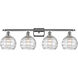 Ballston Deco Swirl LED 36 inch Polished Chrome Bath Vanity Light Wall Light, Ballston