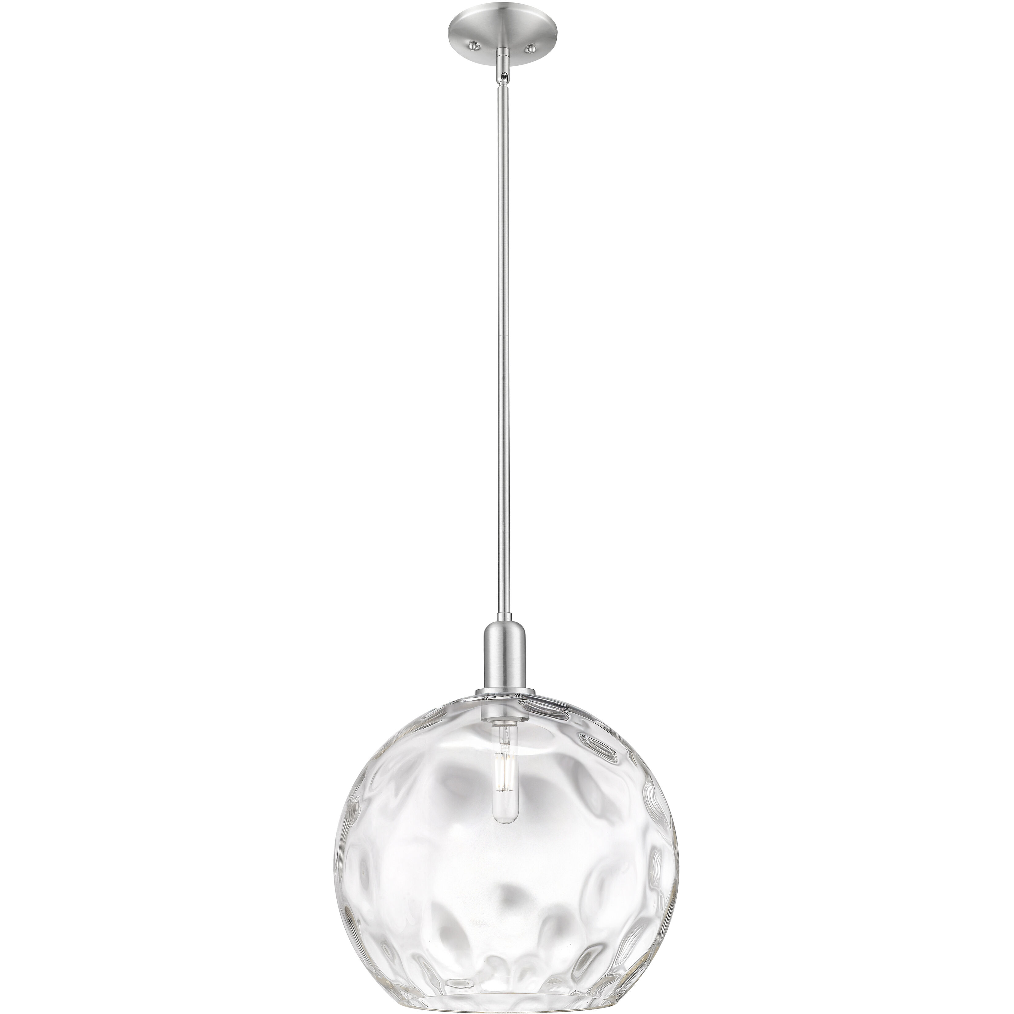 Arcadia Athens Water Glass 1 Light 13.00 inch Mini Pendant