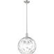 Arcadia Athens Water Glass 1 Light 13.00 inch Mini Pendant