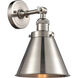 Franklin Restoration Appalachian LED 8 inch Brushed Satin Nickel Sconce Wall Light, Franklin Restoration