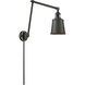 Addison 30 inch 100 watt Oil Rubbed Bronze Swing Arm Wall Light, Franklin Restoration