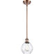 Ballston Small Waverly 1 Light 6 inch Antique Copper Pendant Ceiling Light, Ballston