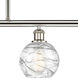 Ballston Small Deco Swirl LED 46 inch Polished Nickel Island Light Ceiling Light, Ballston