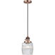 Franklin Restoration Colton 1 Light 6 inch Antique Copper Mini Pendant Ceiling Light