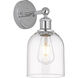 Edison Bella 1 Light 5.5 inch Polished Chrome Sconce Wall Light