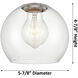 Ballston Concord 1 Light 6 inch Matte Black Mini Pendant Ceiling Light in Incandescent, Seedy