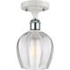 Ballston Norfolk 1 Light 5.75 inch Semi-Flush Mount
