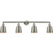 Franklin Restoration Addison LED 42 inch Brushed Satin Nickel Bath Vanity Light Wall Light, Franklin Restoration