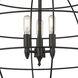 Lake Placid 3 Light 22 inch Matte Black Pendant Ceiling Light