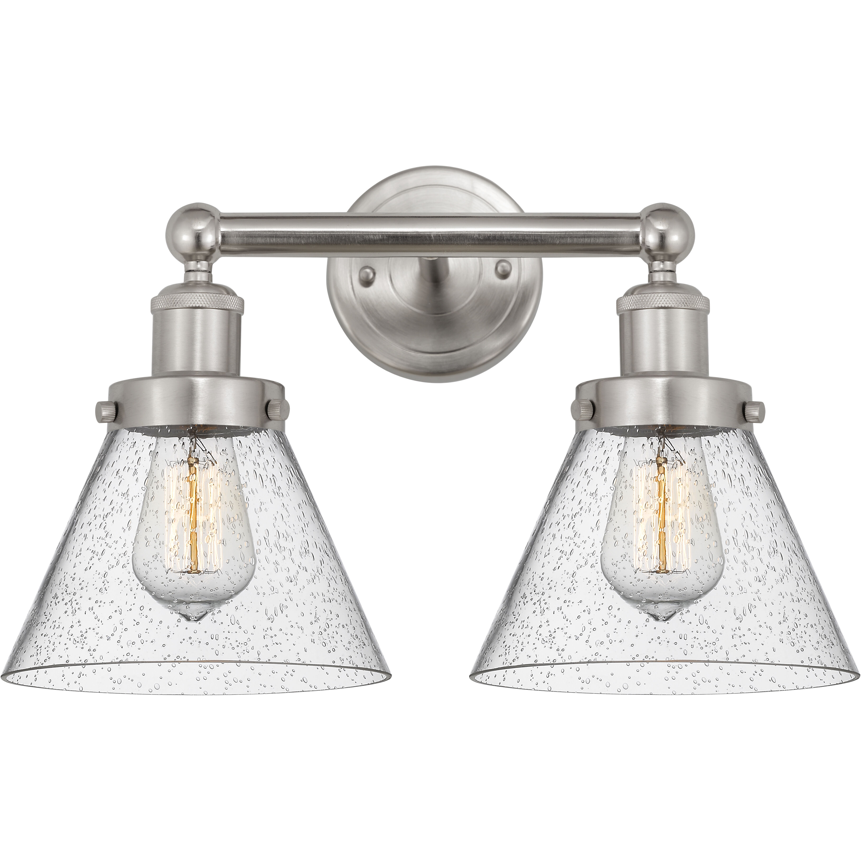 Cone 2 Light 15.50 inch Bathroom Vanity Light