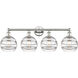 Edison Rochester 4 Light 35 inch Polished Nickel Bath Vanity Light Wall Light