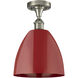 Edison Plymouth Dome 1 Light 9.00 inch Semi-Flush Mount