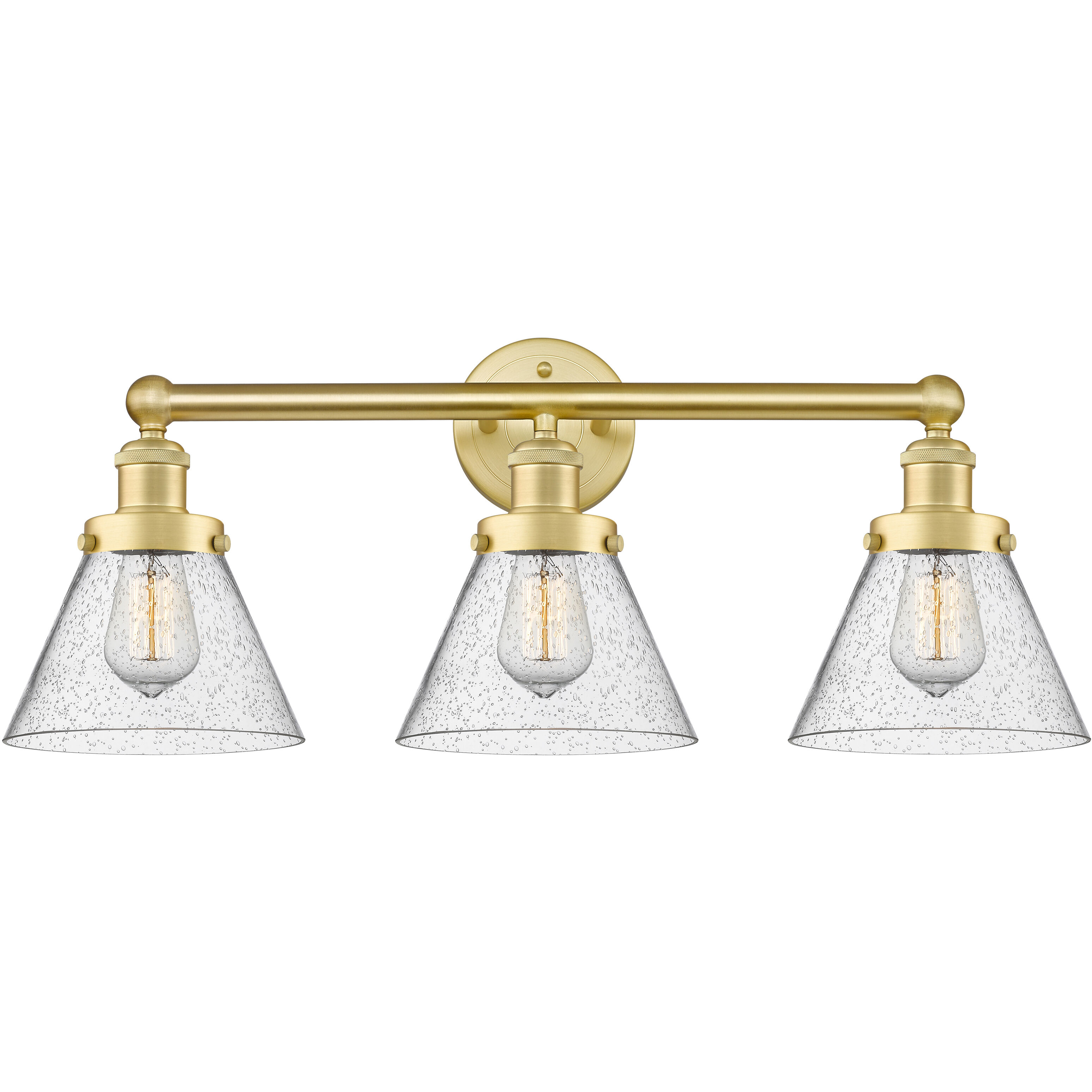 Cone 3 Light 24.50 inch Bathroom Vanity Light