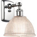 Ballston Arietta LED 8 inch Polished Chrome Sconce Wall Light, Ballston