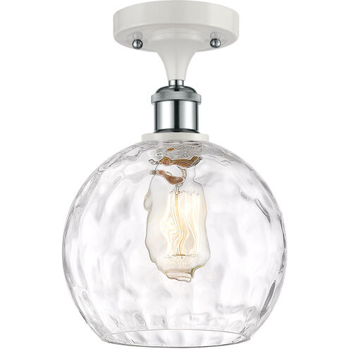 Ballston Athens Water Glass 1 Light 8.00 inch Semi-Flush Mount
