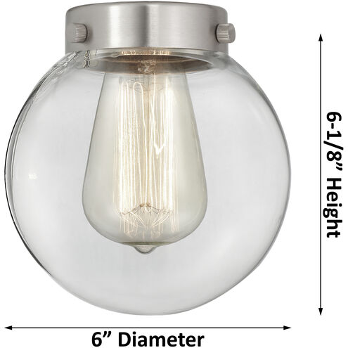 Franklin Restoration Beacon 1 Light 6 inch Antique Copper Mini Pendant Ceiling Light in Incandescent, Seedy, Franklin Restoration