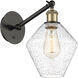 Ballston Cindyrella 1 Light 8 inch Black Antique Brass Sconce Wall Light