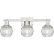Arcadia Athens 3 Light 24.88 inch Bathroom Vanity Light
