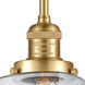 Franklin Restoration Colton 1 Light 6 inch Satin Gold Mini Pendant Ceiling Light, Franklin Restoration