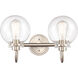 Olivia LED 17 inch Satin Nickel Bath Vanity Light Wall Light