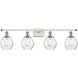 Ballston Small Waverly 4 Light 36.00 inch Bathroom Vanity Light