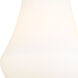 Fairfield 1 Light 12 inch Brushed Satin Nickel Mini Pendant Ceiling Light in Matte White Glass