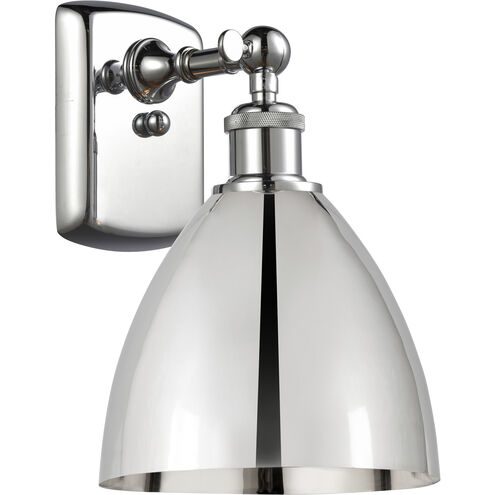 Ballston Dome 1 Light 8 inch Polished Chrome Sconce Wall Light