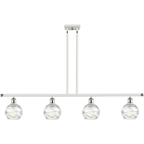 Ballston Small Deco Swirl 4 Light 46.00 inch Island Light