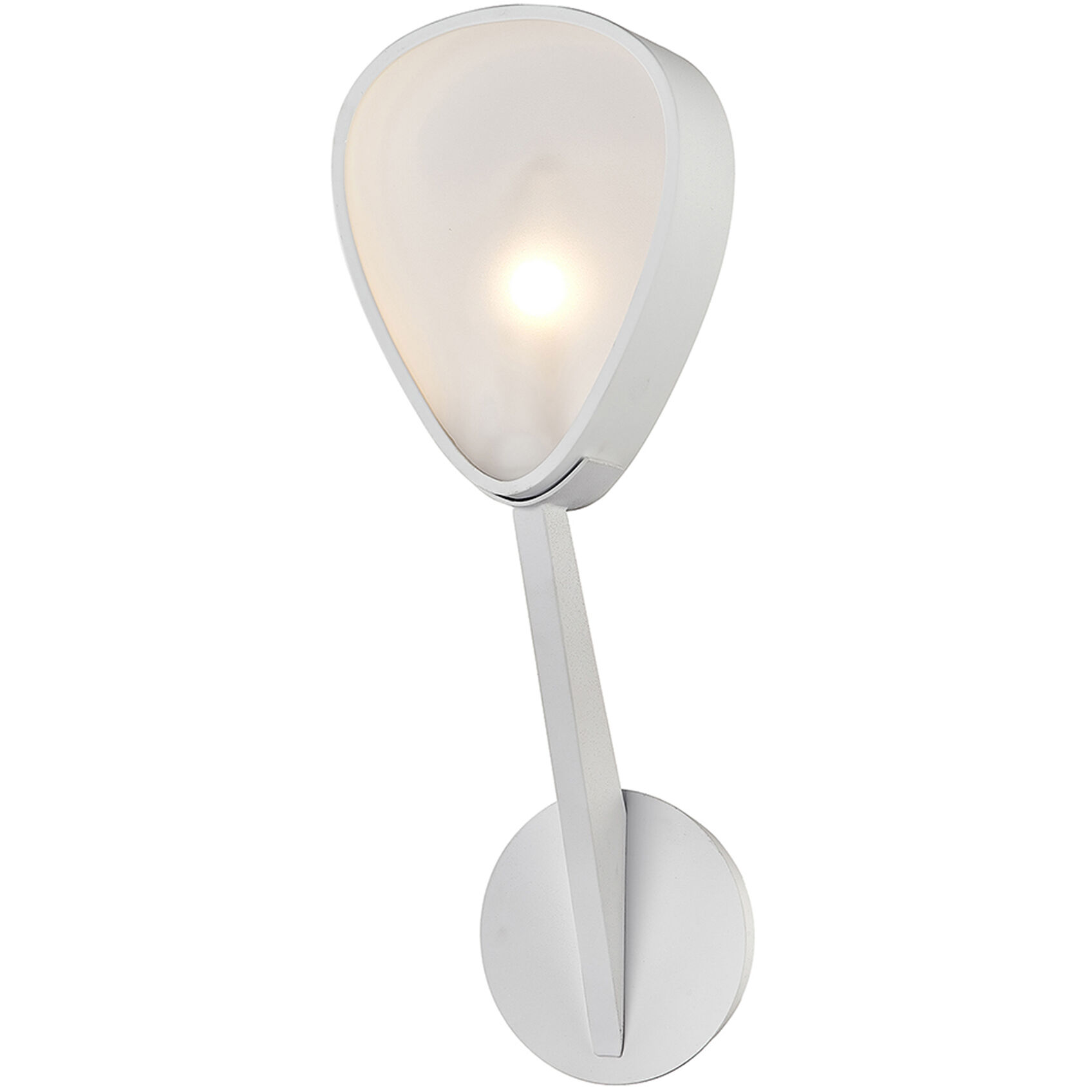 Allisio 1 Light 6.25 inch Textured White Wall Sconce Wall Light