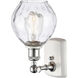 Ballston Small Waverly LED 6 inch White and Polished Chrome Sconce Wall Light, Ballston