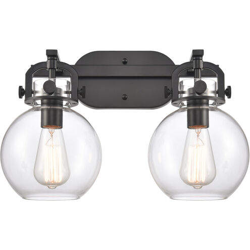 Newton Sphere LED 17 inch Matte Black Bath Vanity Light Wall Light
