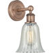 Hanover 1 Light 6.25 inch Antique Copper and Mouchette Sconce Wall Light