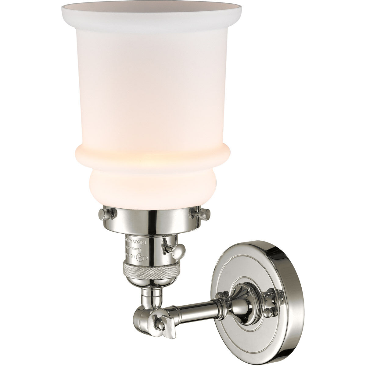 Franklin Restoration Canton LED 7 inch Polished Nickel Sconce Wall Light, Franklin Restoration