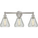 Edison Conesus 3 Light 24.00 inch Bathroom Vanity Light