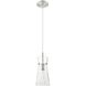 Nicole 1 Light 6 inch Brushed Satin Nickel Pendant Ceiling Light