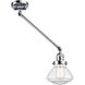 Olean 18 inch 60.00 watt Polished Chrome Swing Arm Wall Light, Franklin Restoration