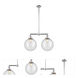 Franklin Restoration XX-Large Beacon LED 27 inch Polished Chrome Chandelier Ceiling Light in Seedy Glass, Franklin Restoration